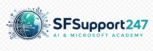 SFSupport247 AI and Microsoft Academy logo
